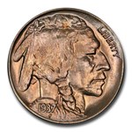 1937-D 3 Legged Buffalo Nickel MS-65+ PCGS CAC