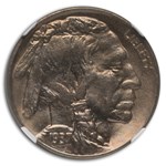 1937-D Buffalo Nickel MS-67+ NGC CAC