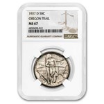 1937-D Oregon Half Dollar MS-67 NGC