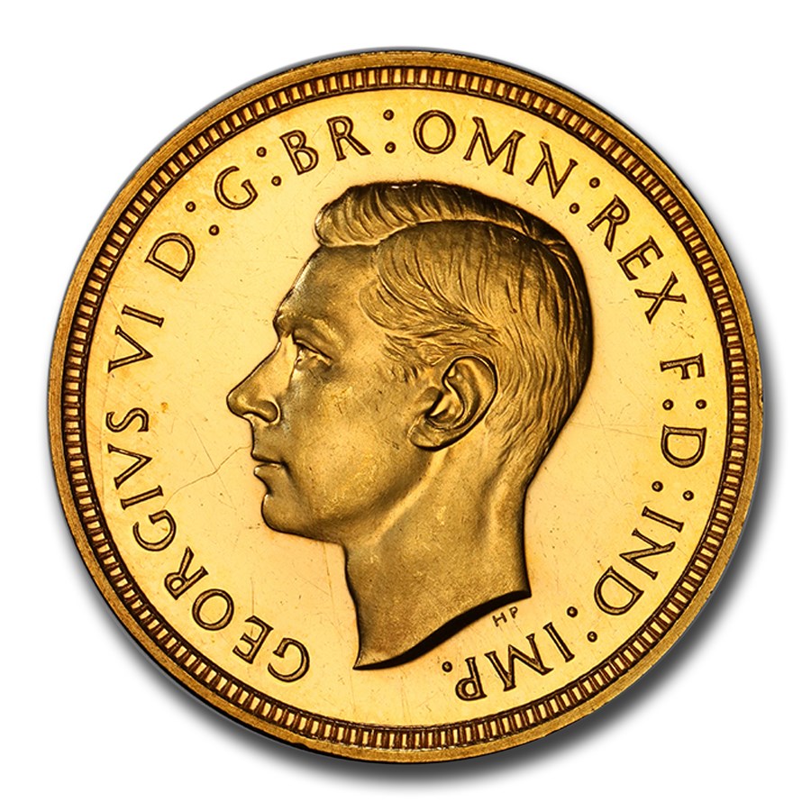 1937 Great Britain Gold Sovereign George VI PR-63 Cameo PCGS