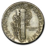 1937 Mercury Dime XF