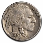 1937-S Buffalo Nickel AU