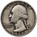 1937-S Washington Quarter Fine