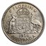 1938-1945 Australia Silver Florin George VI AU