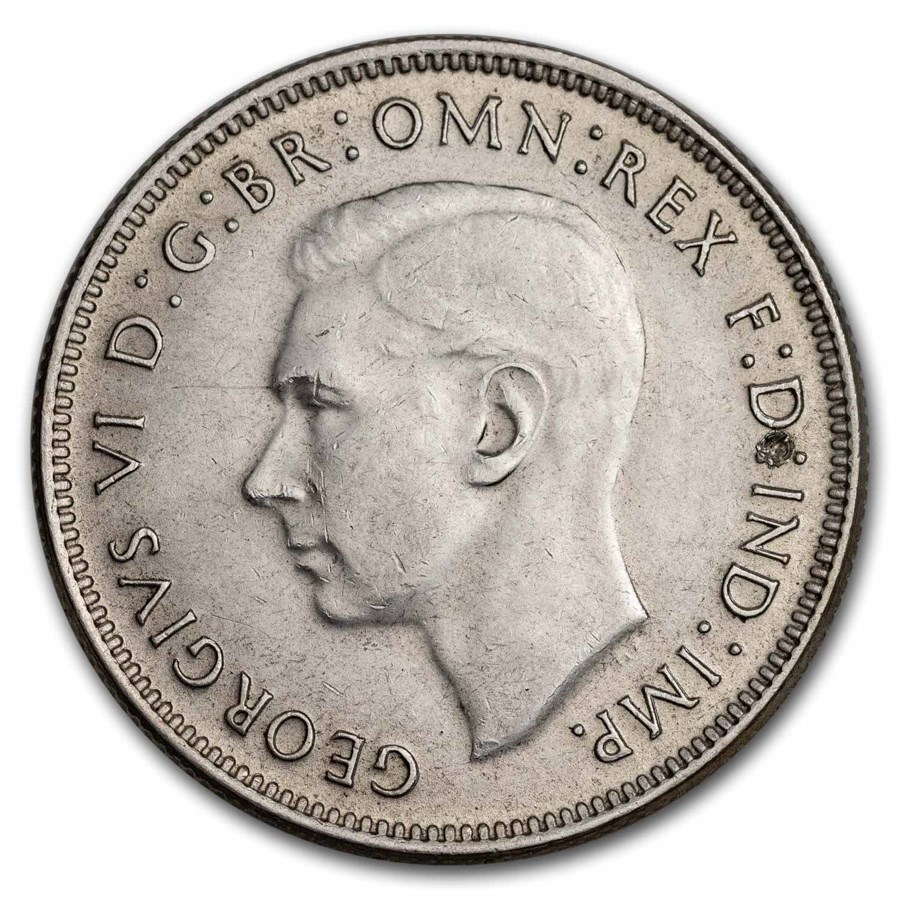 1938-1945 Australia Silver Florin George VI BU