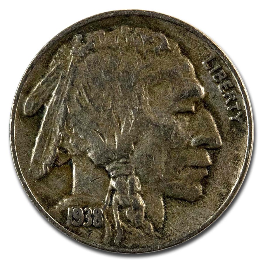 1938-D Buffalo Nickel XF