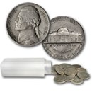 1938-D Jefferson Nickel 40-Coin Roll XF/AU