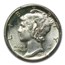 1938-D Mercury Dime MS-67 PCGS CAC (FB)