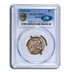 1938-D/S Buffalo Nickel MS-67+ PCGS CAC