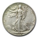 1938-D Walking Liberty Half Dollar XF-40 PCGS