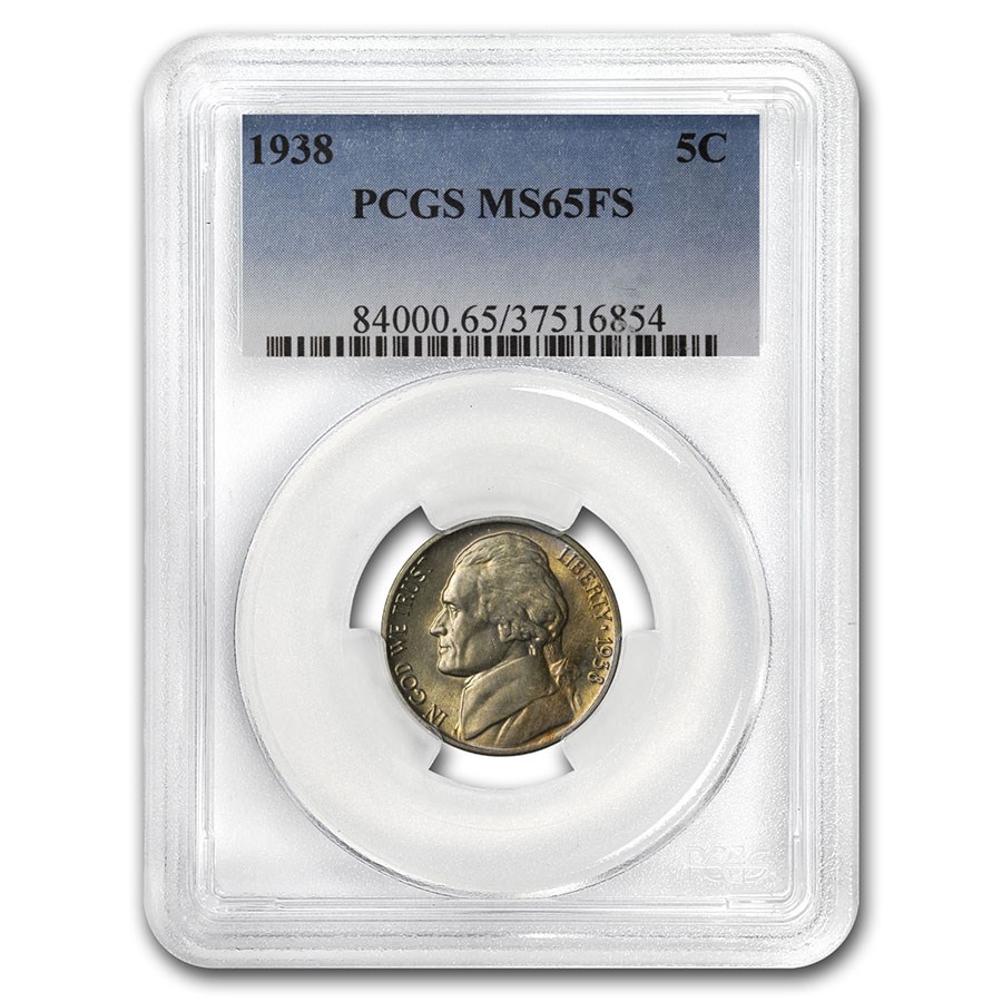 Buy 1938 Jefferson Nickel MS-65 PCGS (FS) | APMEX