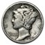 1938 Mercury Dime Good/VF