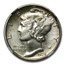 1938 Mercury Dime PF-67+ NGC CAC