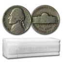 1938-S Jefferson Nickel 40-Coin Roll Avg Circ