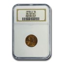 1938-S Lincoln Cent MS-67 NGC (Red)