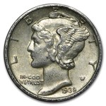 1938-S Mercury Dime AU