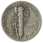 1938-S Mercury Dime Avg Circ