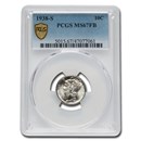 1938-S Mercury Dime MS-67 PCGS (FB)