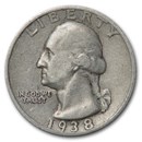 1938-S Washington Quarter VF