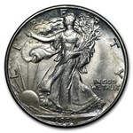 1938 Walking Liberty Half Dollar BU