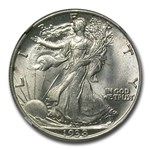 1938 Walking Liberty Half Dollar MS-64 NGC