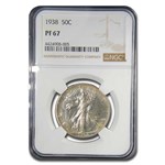 1938 Walking Liberty Half Dollar PF-67 NGC