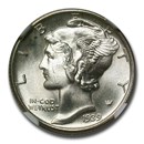 1939-D Mercury Dime MS-67 NGC (FB)