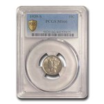 1939-S Mercury Dime MS-66 PCGS