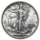 1939 Walking Liberty Half Dollar AU