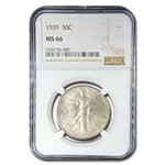 1939 Walking Liberty Half Dollar MS-66 NGC