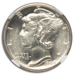 1940-D Mercury Dime MS-68 NGC (FB)