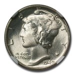 1940 Mercury Dime MS-67 NGC (FB)