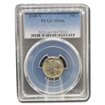 1940-S Mercury Dime MS-66 PCGS