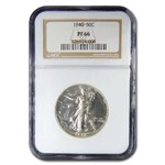 1940 Walking Liberty Half Dollar PF-66 NGC