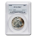 1940 Walking Liberty Half Dollar PR-67 PCGS