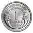 1941-1959 French Fourth Republic Aluminium 1 Franc BU