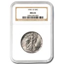 1941-D Walking Liberty Half Dollar MS-65 NGC