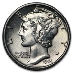 1941-S Mercury Dime BU