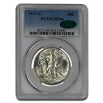 1941-S Walking Liberty Half Dollar MS-66 PCGS CAC