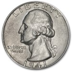 1941-S Washington Quarter AU