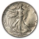 1941 Walking Liberty Half Dollar AU