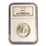 1941 Walking Liberty Half Dollar MS-65 NGC