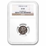 1942/41-D Mercury Dime XF-40 NGC