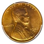 1942-D Lincoln Cent MS-65 PCGS (Red)