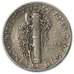 1942-D Mercury Dime XF