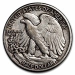 1942-D Walking Liberty Half Dollar XF