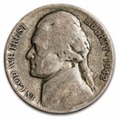 1942-P Silver Wartime Jefferson Nickel Avg Circ
