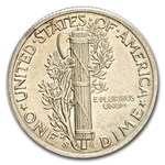 1942-S Mercury Dime AU