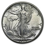 1942-S Walking Liberty Half Dollar BU