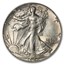 1942 Walking Liberty Half Dollar AU